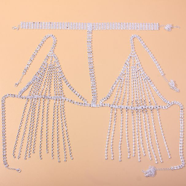 Vroča verižica za telo z nosorogovim kamnom, modna seksi ogrlica z resicami, Siaman, veriga za prsi, nakit za telo_voghion.com