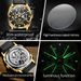 OLEVS Nuovo Orologio Automatico da Uomo in Pelle con Design Casual di Lusso in Oro, Marchio di Lusso, Orologio Meccanico Scheletrato Relogio Masculino_voghion.com