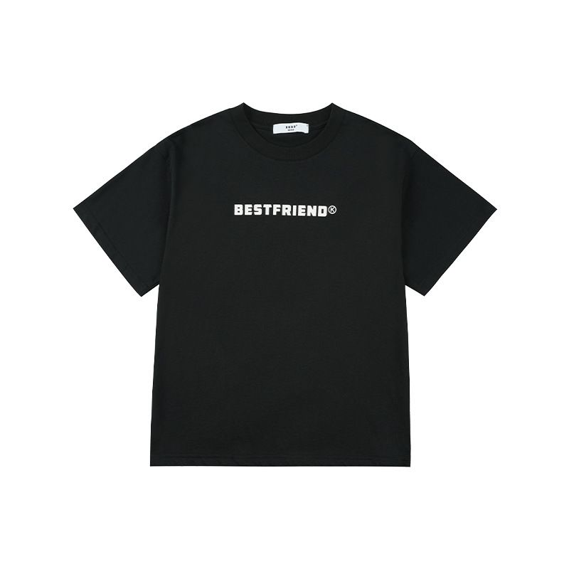 mother & kids summer new high street pure cotton girls and boys short-sleeved T-shirts for children in large and medium children loose T-shirts trend_voghion.com