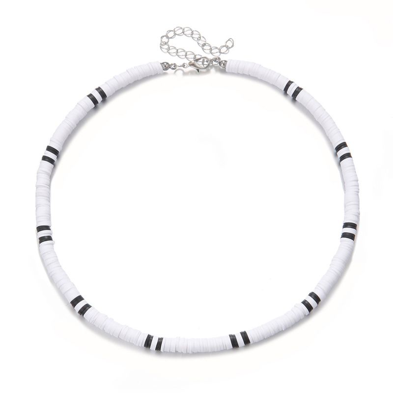 Nuova collana alla moda hip hop americana da uomo in stile bohémien con perline di legno di cocco turchese_voghion.com
