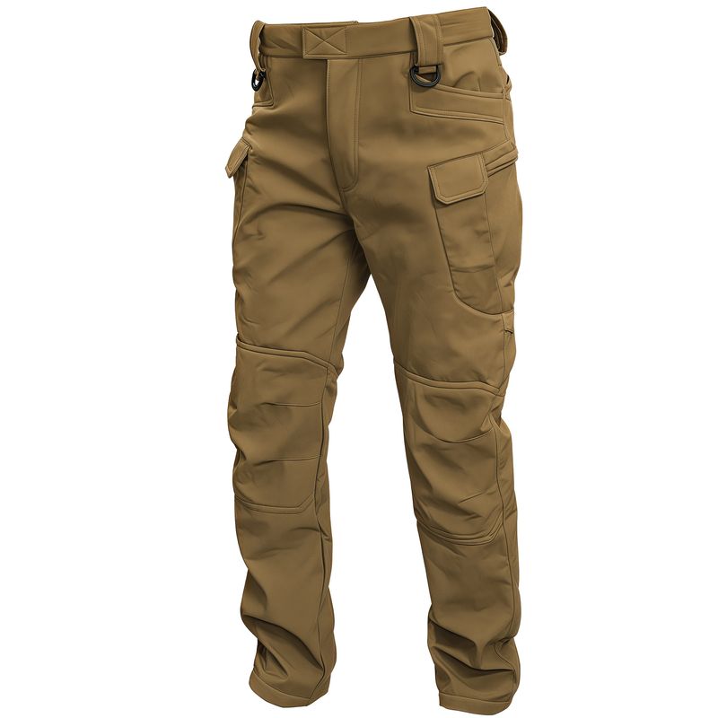 Herrenbekleidung Cross Border X7 Softshell Plus Samt Klettverschluss Outdoor Freizeit Sport Bergsteigen Skifahren Arbeitskleidung Herren Assault Tactical Pants_voghion.com