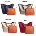 Modesch Damen Handtasche aus ganz Lieder Elegant City Work Multi Pocket Shopping Schëllerbeutel Grouss Kapazitéit A4 Gëeegent fir Shopping_voghion.com