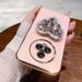 Plating Bling Heart Diamond Case For Motorola E13 E20 E22 E32 G30 G40 G60 G60S G52 G73 G72 G7 G8 G9Play Power Stand_voghion.com