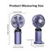 USB Handheld Mini Fan Foldable Neck Hanging Fans 5 Speed USB Rechargeable_voghion.com