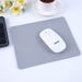 Leather Solid Color Simple Non-Slip Mouse Pad Laptop Desk Mat Gaming Pattern_voghion.com
