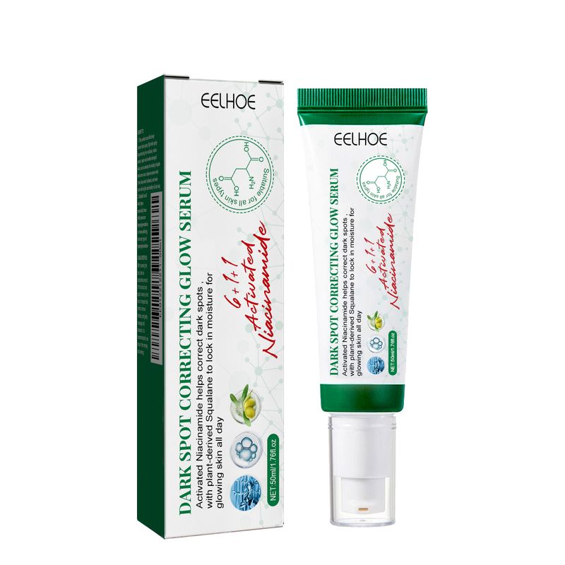 EELHOE Dark Spot Correcting Glow Serum, Beauty Skin Stains Freckles Melanin Repair Dark Skin Care_voghion.com