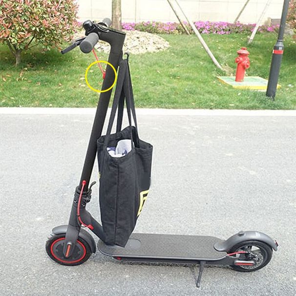 SportLife Nylon-Elektroroller-Fronthakentasche, Krallenaufhänger, Gadget für Xiaomi Mijia M365_voghion.com