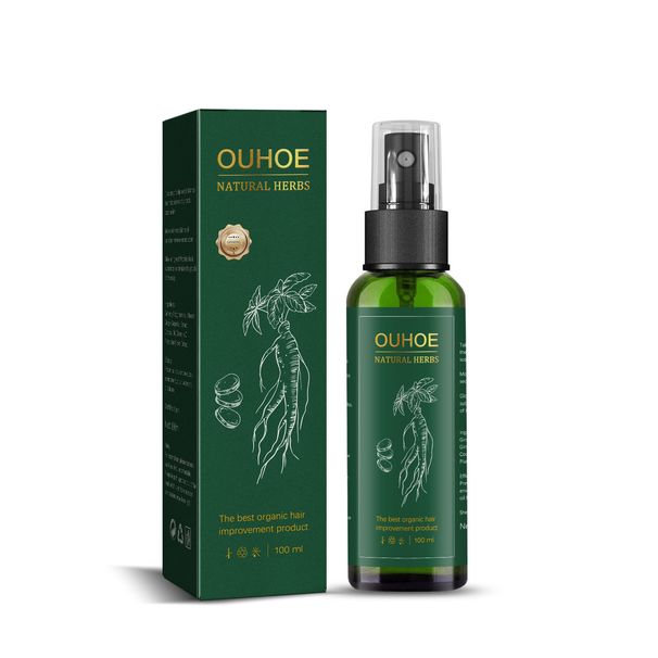 L'essenza della lozione Ginseng OUHOE idrata i capelli, previene la caduta, ripara i capelli e spruzza_voghion.com
