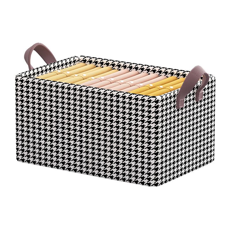 Large Capacity Storage Box Wardrobe Storage Folding Storage Box To Organize Clothes Sheets Toys Books Shelf Storage Basket_voghion.com