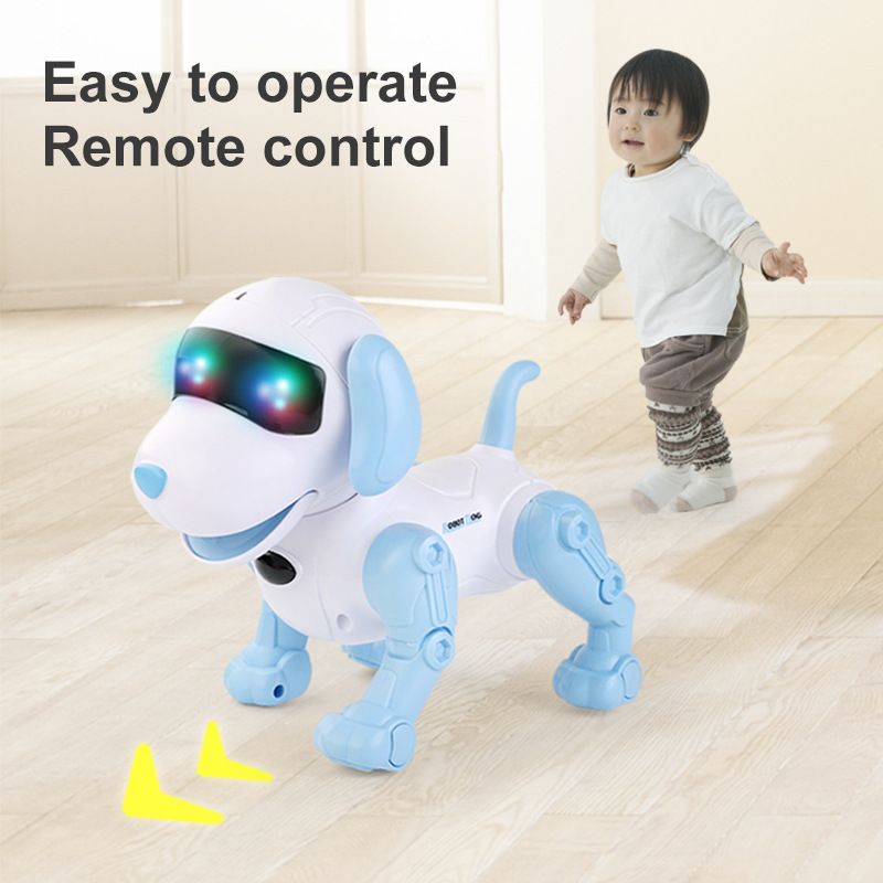 Cross Mirror Walking Robot Remote Control Electric Pet Dog Imitates Speech Singing Male And Female Puzzle Toys_voghion.com