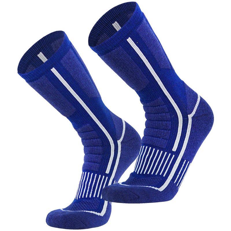 Mingjun Outdoor Hiking Sports Thickened Terry Warm High Tube Ice Hockey Merino Wool Ski Socks_voghion.com