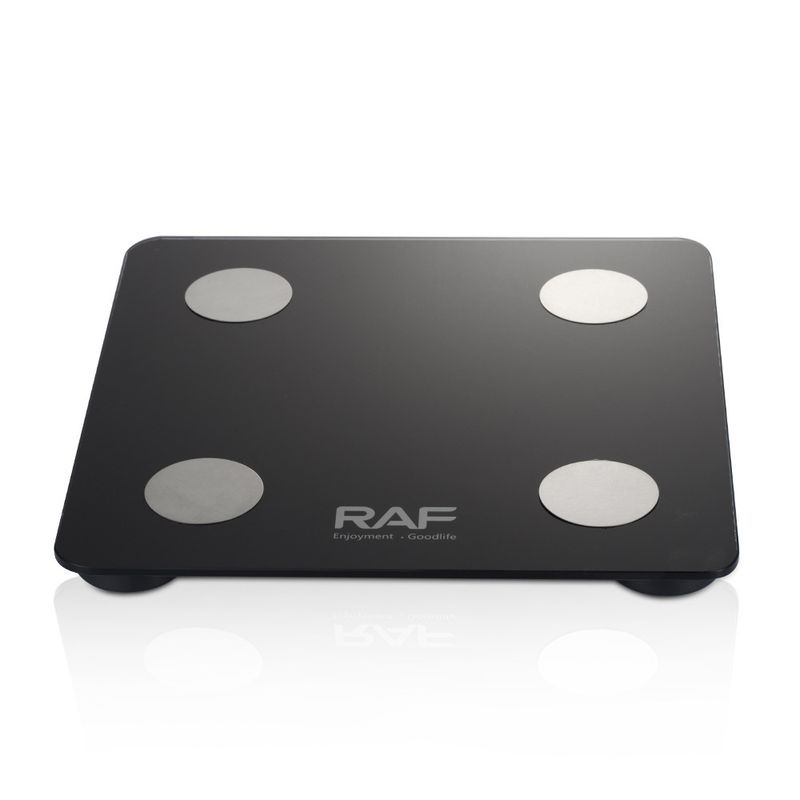 Balance électronique RAF, balance de poids en verre de haute précision pour usage domestique, conception durable_voghion.com