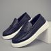 ShoeVault Top Layer Cowhide Men's Genuine Loafers Slip-On Driving Wear-Resistant Moccasins Casual Leather Shoes_voghion.com