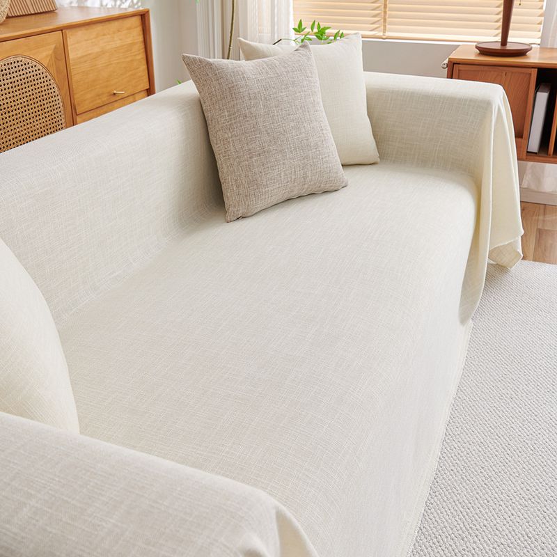 Minimalist Japanese Cotton And Linen Sofa Cover Pad Universal For All Seasons Non Slip Sofa Cover Blanket Full Cover Cover Cloth Stain Resistant_voghion.com