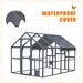 Outdoor Chicken Coop Enclosures 110" Large Kitten Playpen ,Upgrade Waterproof Cover-GREY_voghion.com