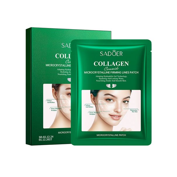 Cerotto completo SADOER Collagen Ceramide Microcrystal Rassodante Schiarente Antirughe per le pieghe naso-labiali_voghion.com