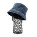 Sport e tempo libero Cappello da bacino in denim lavato da donna Tendenza della moda giapponese Protezione solare per esterni Cappello da pescatore ombreggiante, Cappello da pescatore_voghion.com