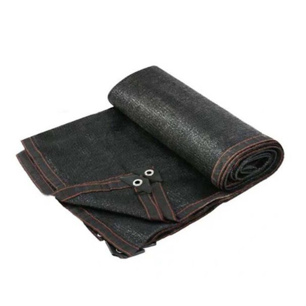 Rete ombreggiante anti-UV in HDPE a 3 pin nera per piante grasse, parasole per esterni, fienile o cuccia, fiori, piante, patio, prato, rete_voghion.com