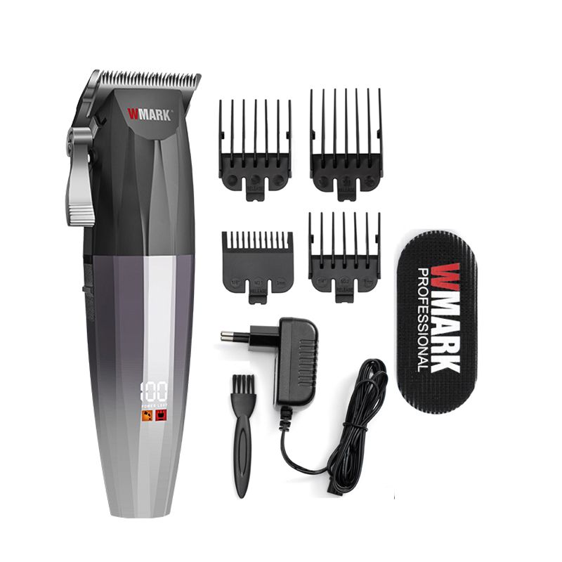 WMARK NG-222 Cone-shape Style Professional Rechargeable Clipper Cord & Cordless Hair Trimmer With High Quality Blade_voghion.com