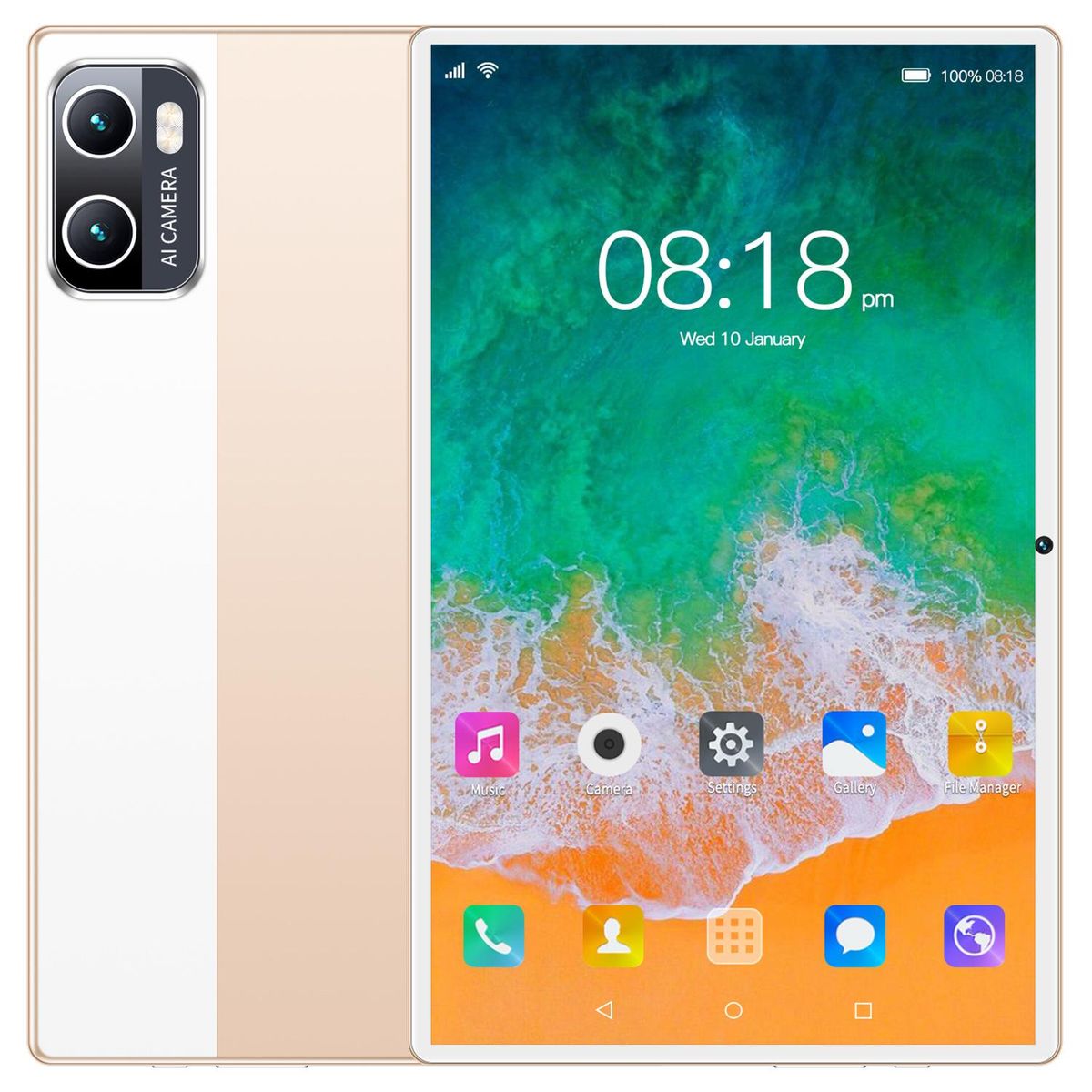 Yeni Yüksek Çözünürlüklü 10.1 İnç Büyük Ekranlı 5G Tablet 2 + 16 Android Düşük Fiyatlı Tablet_voghion.com