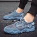 Scarpe da corsa estive da uomo, traspiranti, casual, di grandi dimensioni, in mesh, adatte a tutti gli abbinamenti._voghion.com