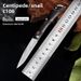 Centipede C106 Damascus staal klein, scherp en opvouwbaar zelfverdedigingsfruitmes met hoge hardheid_voghion.com