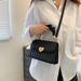 Fashionable texture pleated hand 2024 spring single shoulder crossbody fashion women's this year trendy small square_voghion.com