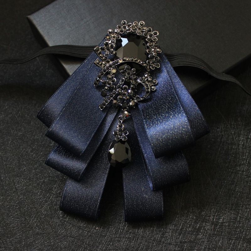 Men's tie flower original handmade multi layer bow accessories suit shirt bow tie spot_voghion.com