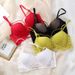 Damenbekleidung Sexy Versuchung großes BH-Set kleine Brust Push-up-BH BH Geburtsjahr roter Spitzen-BH BH_voghion.com