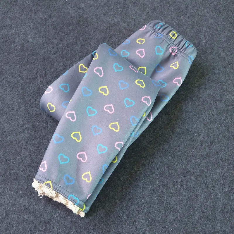 XUANMU enfants épaissir Leggings filles automne hiver Plus velours pantalon bébé filles garçons pantalon Infantil vêtements pour enfants XB003_voghion.com