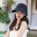 Hot Sale Summer UV Adjustable Drawstring Fisherman Cap Visors Hat Portable Foldable Wide Brim Sun Protection Hats_voghion.com