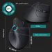 Ergonomic Vertical Wireless Bluetooth Connection With Display Rechargeable Multifunctional Office Mouse Game_voghion.com