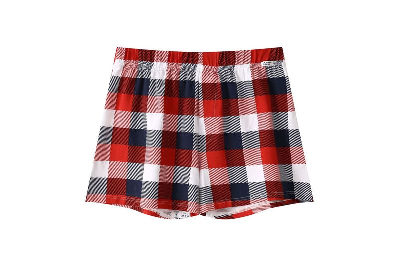 Erkek İç Çamaşırı Arrow Pantolon Erkek Saf Pamuklu İç Çamaşırı Bol Ev Şortları Şişman Adam Pijamaları Saf Pamuklu Büyük Pantolonlar Erkek Boxer Külotları_voghion.com