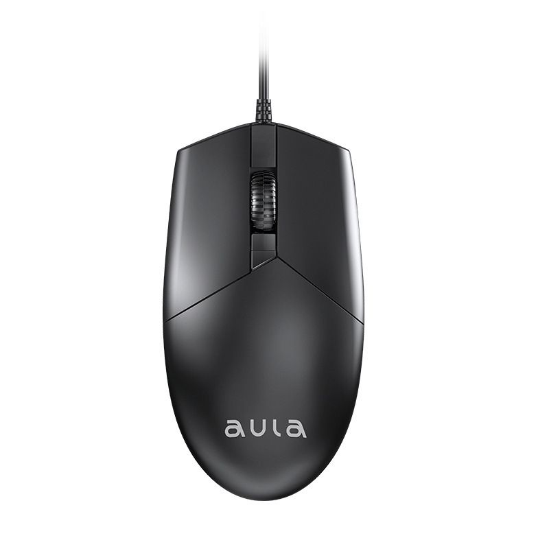 AM104 Bedrade optische USB-computermuis voor laptop en desktop, ergonomisch ontwerp, 1000 dpi, 4-weg scrollwiel, plug & play voor kantoor- en thuisgebruik_voghion.com