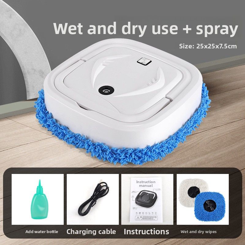 Home Use Cleaning Robot Integrated Floor Washer Humidifier Lazy Mopping Machine Dry And Wet Dual-use_voghion.com