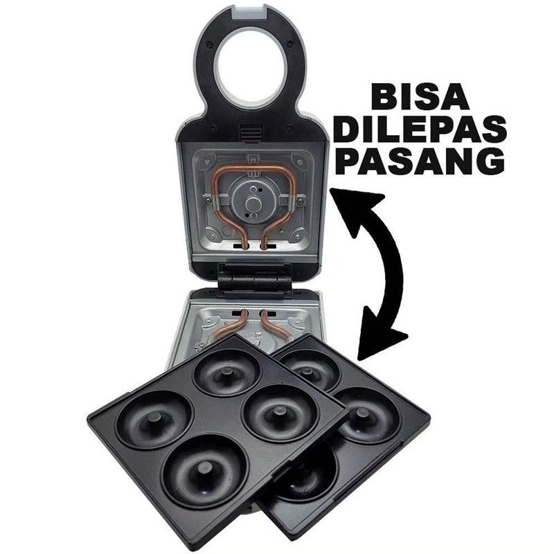 MIN MAKE WAFFLE multi-functional home bread machine toast sandwich machine breakfast machine_voghion.com