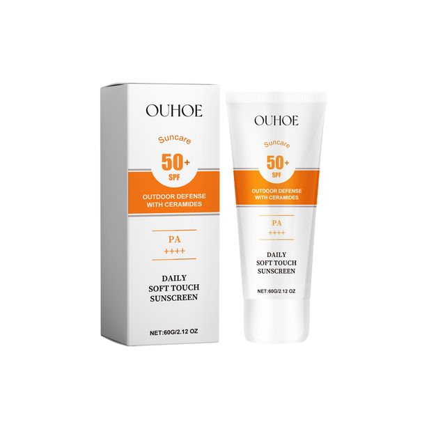 OUHOE Protective Is Gentle, Sticky, Non False White, Moisturizing, Anti UV Cream For Facial And Body Skin_voghion.com