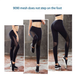 Plus Size Mesh Yoga Pants Fitness High Waist Tummy Control Elastic Sports Breathable Quick-Dry Slimming Running_voghion.com