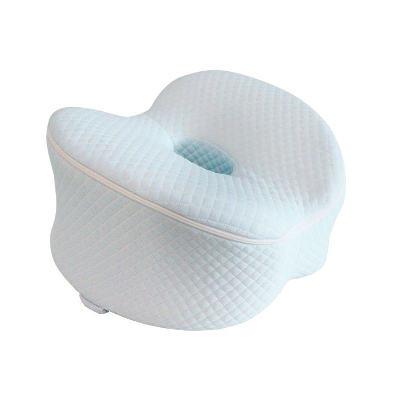 Sengetøjspude Skønhed Benpude Langsom Rebound Memory Foam Åndbar Knæpude Formet Side Sovebenpude Støttebenpude_voghion.com