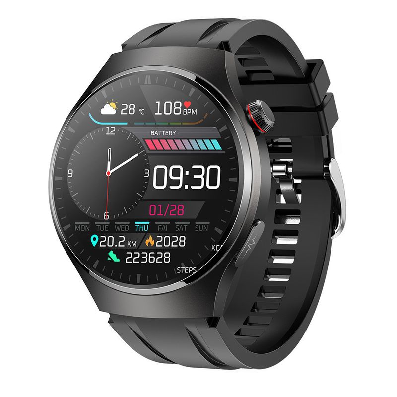 GT9 Smartwatch With Non-Invasive Blood Glucose Monitoring, Blood Oxygen & Heart Rate Tracking, Bluetooth Calls, NFC, And Fitness Features_voghion.com