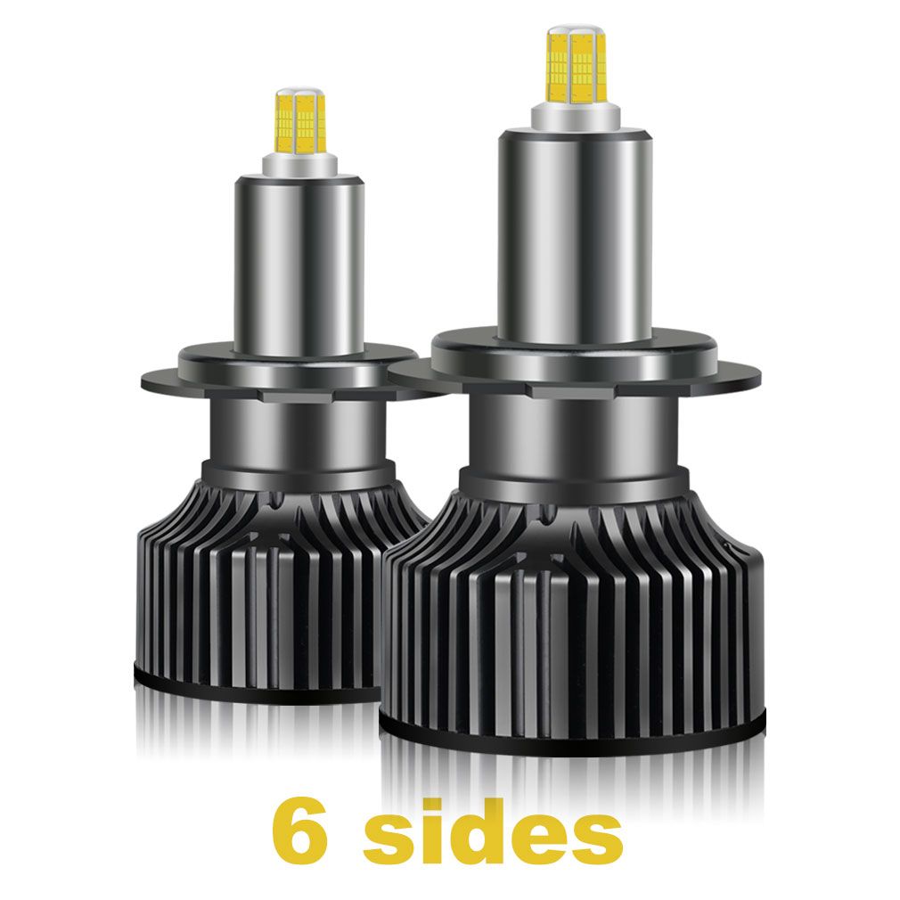 60000LM H7 Leistungsstarker Mini-Autoscheinwerfer H3 H8 H11 H1 Led-lampen HB3 9005 HB4 9006 Hir2 9012 CSP 3D 360 Autolampe 12V 6000K_voghion.com