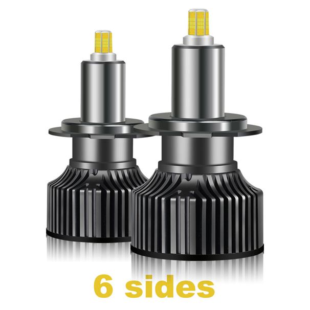 60000LM H7 Leistungsstarker Mini-Autoscheinwerfer H3 H8 H11 H1 Led-lampen HB3 9005 HB4 9006 Hir2 9012 CSP 3D 360 Autolampe 12V 6000K_voghion.com