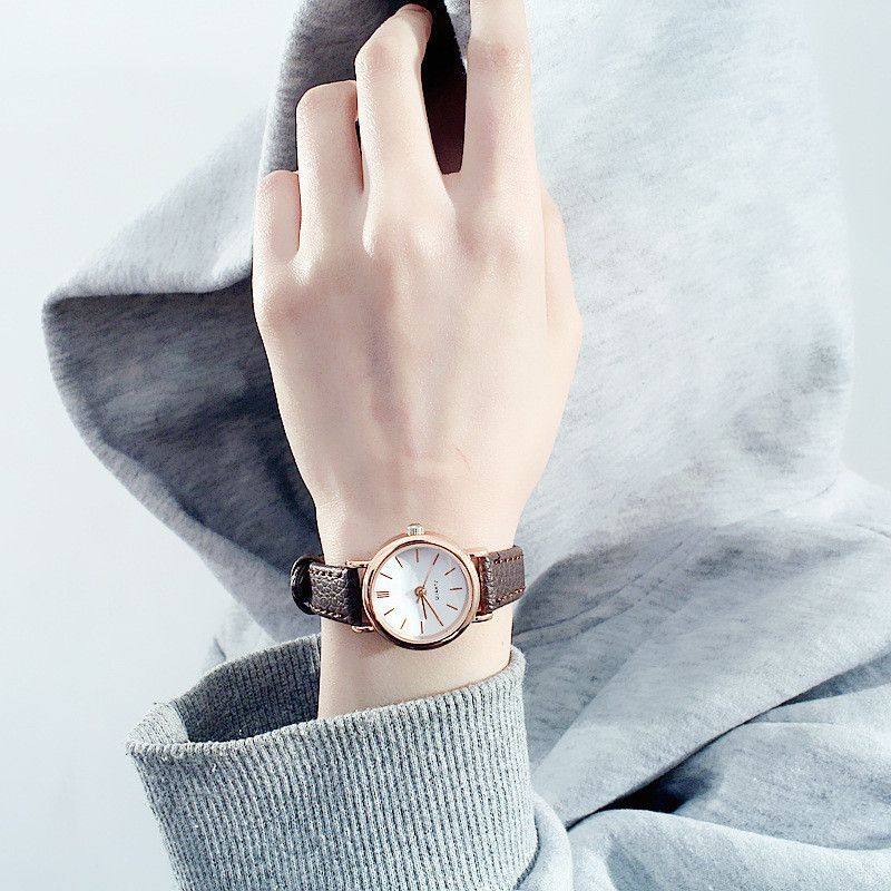 Nouvelle version coréenne tendance, personnalité minimaliste, style original, étudiant, homme et femme, ceinture à quartz, montre de couple_voghion.com