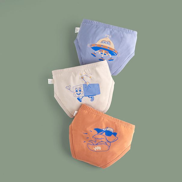 Ropa interior para madres y niños, pantalones cortos de dibujos animados para niños, calzoncillos para niños pequeños, fabricantes para niños al por mayor_voghion.com