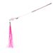 New Colorful Squeaky Paper Teaser Wand With Feather Ball And Bell, Durable Chew Toy, Cat Training Tool, Pet Supplies_voghion.com