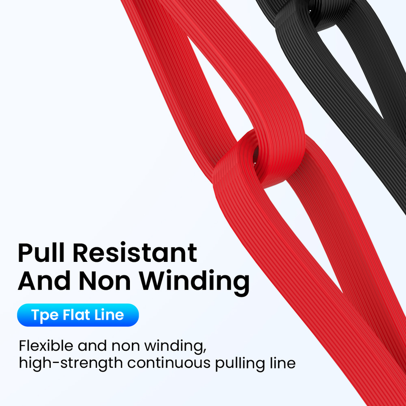 1/2m 3-in-1 USB Charging Cable 8-pin/Mini USB/Type C Kable Portable Scalable 3A Quick Charging Cable for iPhon_voghion.com