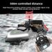 500m GPS New Product Remote Control Boat Intelligent 40-Point Positioning Multi-Compartment Fishing Drag Hook High-Speed_voghion.com