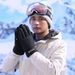 Caiyang Women Winter Warm Thickened Fleece-Lined Riding Electric Motorcycle Touchscreen Ski Gloves Men_voghion.com