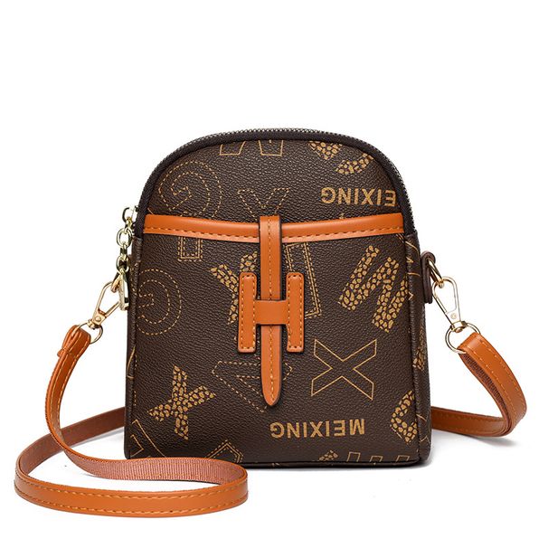 Mamma di mezza età 2025 Nuovo modello di telefono Borsa a tracolla versatile alla moda semplice di fascia alta con senso del design_voghion.com