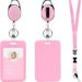 Porta badge con cordino, tracolla, fibbia retrattile, badge per dipendenti, badge identificativo, porta tessera autobus, marchio_voghion.com